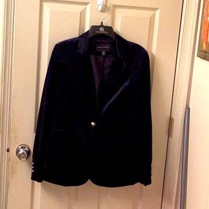 Velveteen blazer